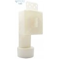 Подрозетная коробка для пневморозеток SQUARE Ø 2", с отводом 90°